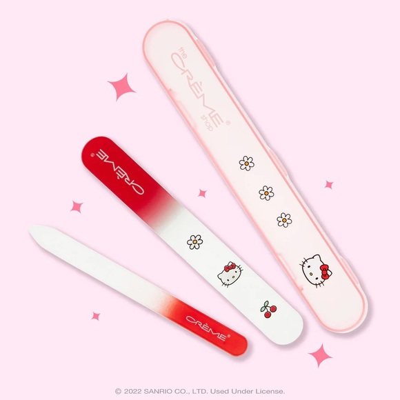 The Crème Shop x Hello Kitty Premium Glass Nail File Set (Red) - Picture 5 of 5